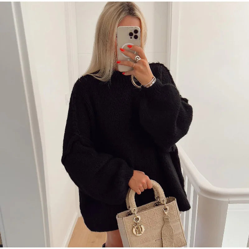 Berg-Feldt | Pull en tricot surdimensionné doux pour femme