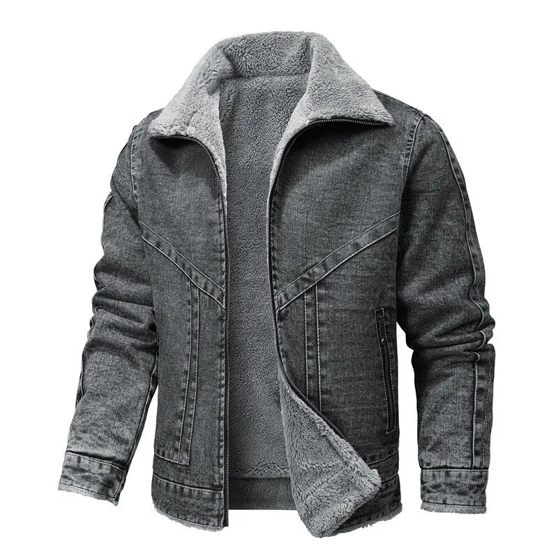 Berg-Feldt | Denim-Fleece-Jack