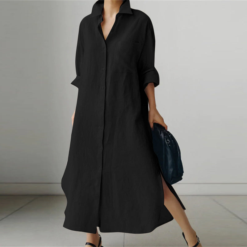 Leichtes Kleid im Hemdstil - Kore