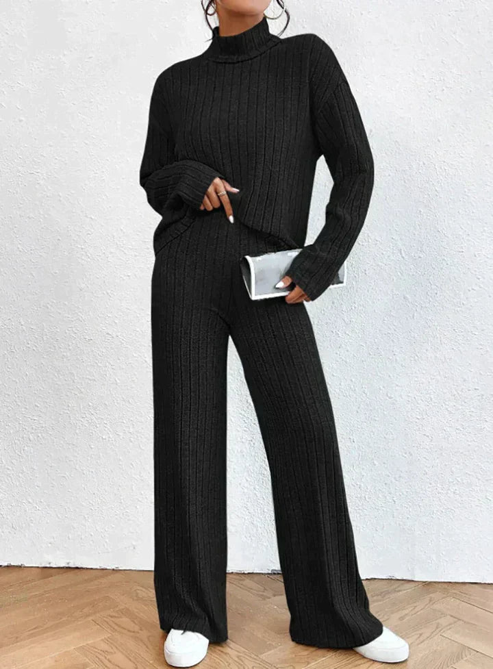 Berg-Feldt | Strickhose und Rollkragenpullover