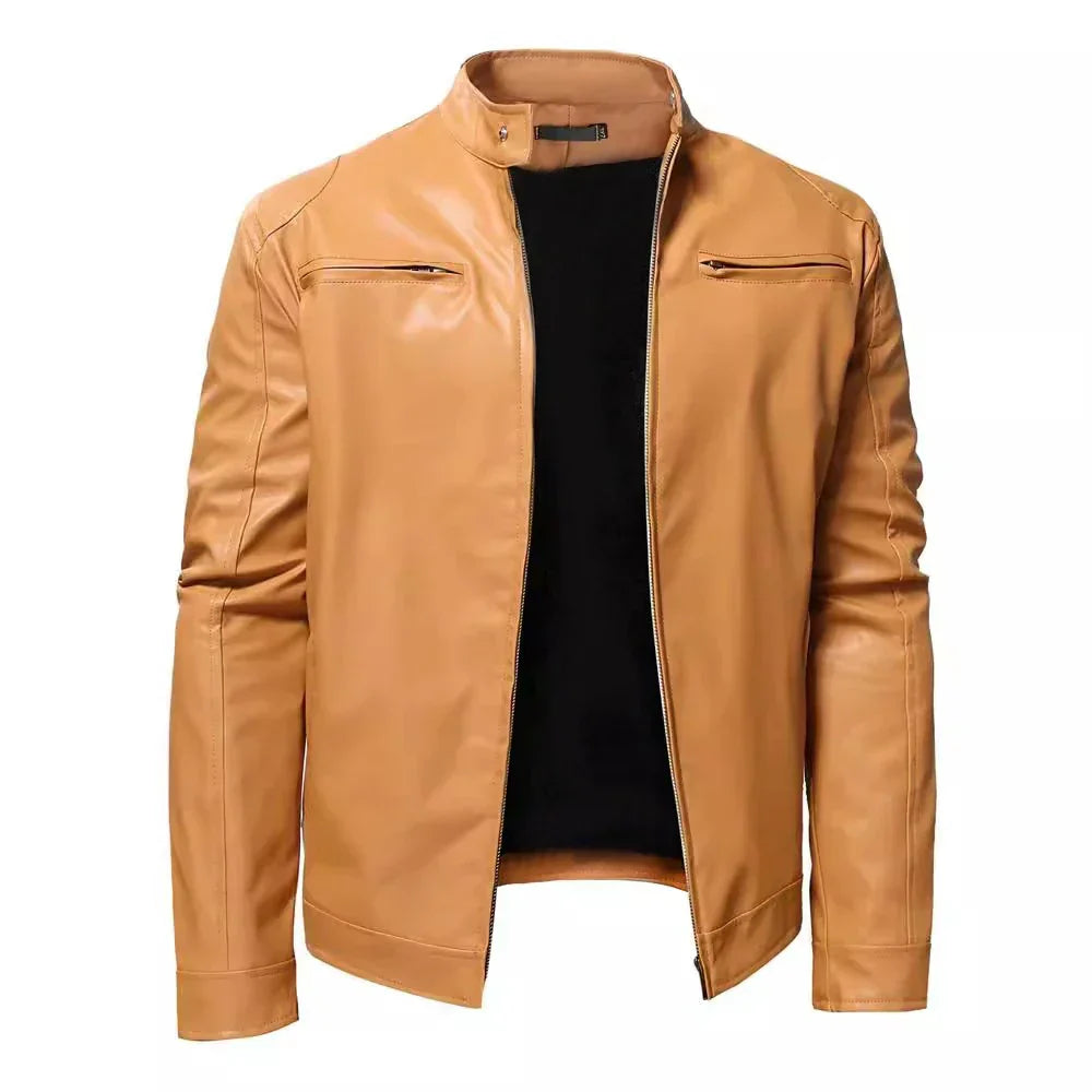 Berg-Feldt | Blouson en cuir intemporel au style motard