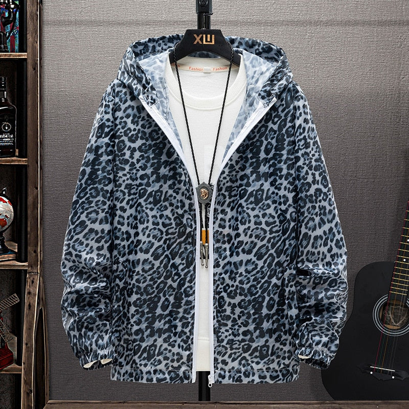 Berg-Feldt | Jacke mit Leopardenmuster