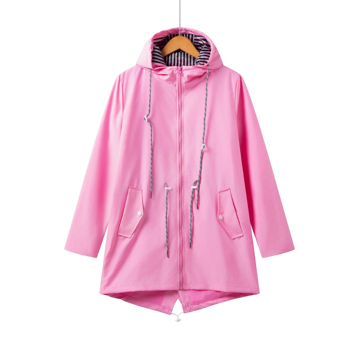 Berg-Feldt | Trench-coat imperméable à capuche décontracté pour femme