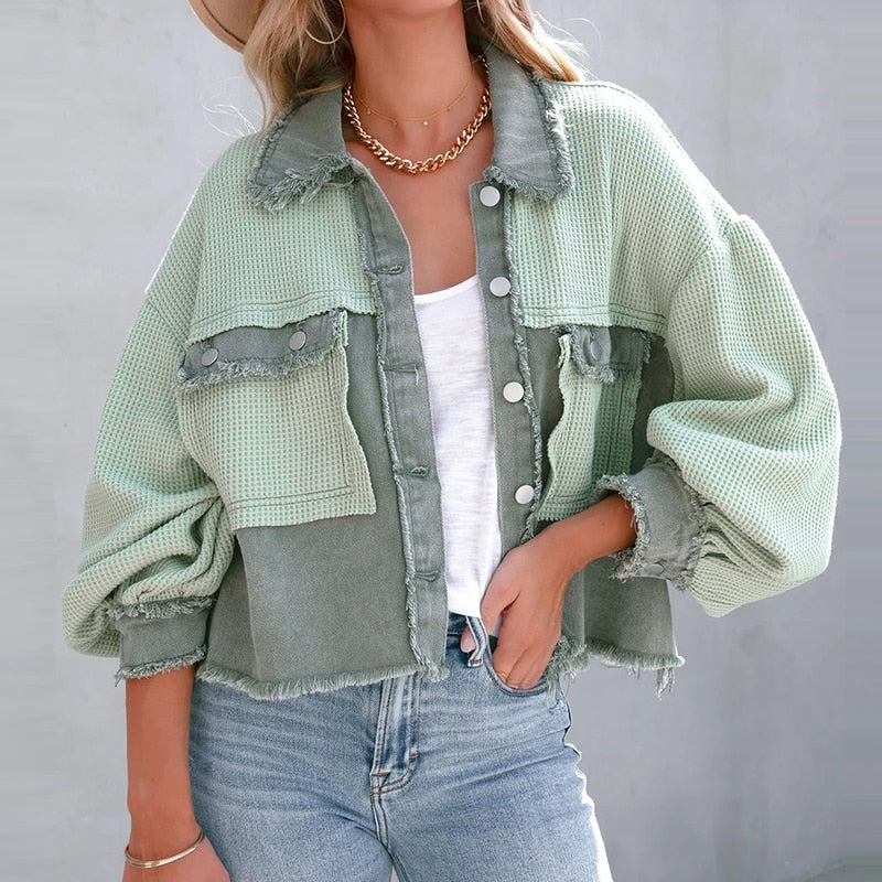 Berg-Feldt | Jacke mit Puffärmeln für Damen