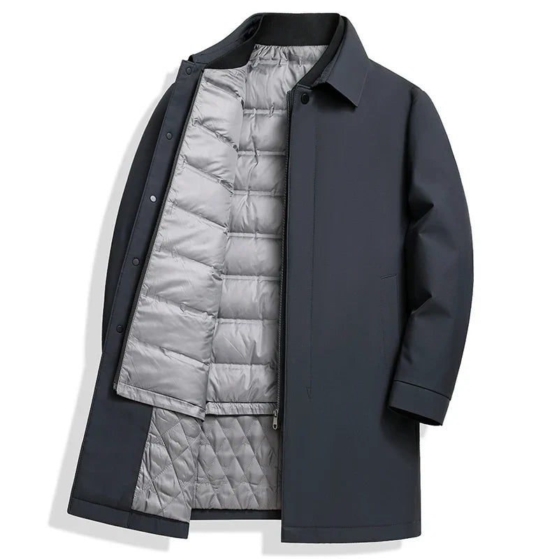 Berg-Feldt | Doudoune imperméable avec fermeture éclair dissimulée - Soren
