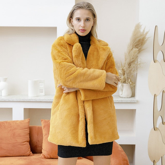 Berg-Feldt | Midikleid mit Fleece-Futter für Frauen Ideal für Den Herbst und Den Winter