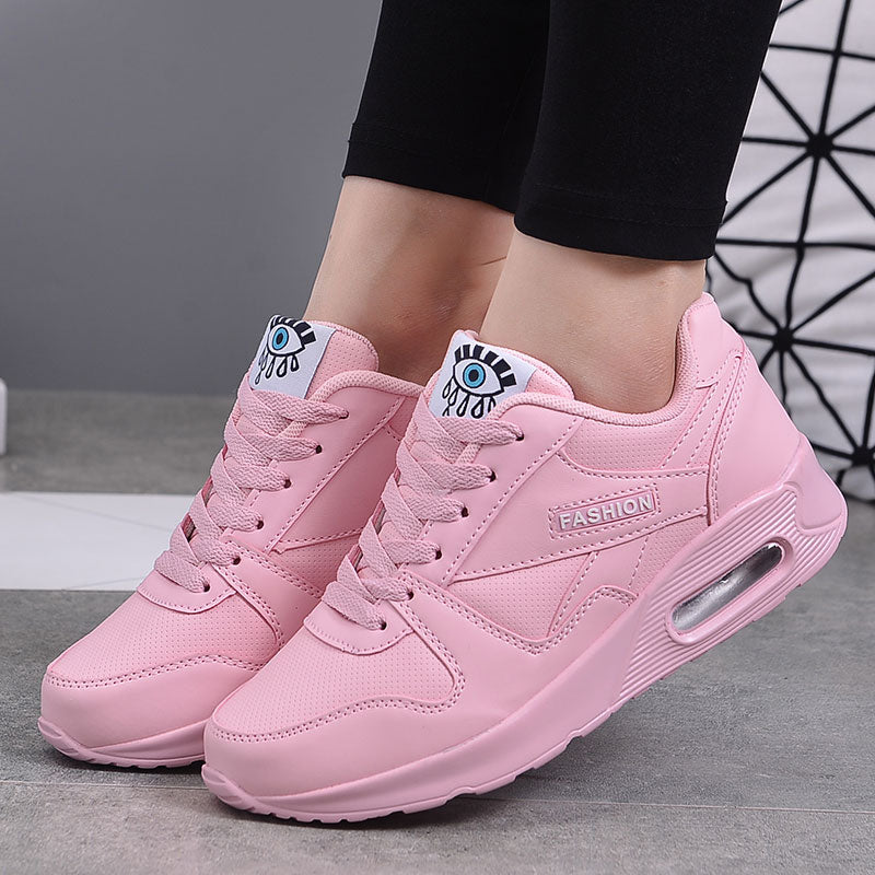 berg-feldt Baskets Femme : Bleu, Blanc, Rose, Outdoor, Jogging, Randonnée