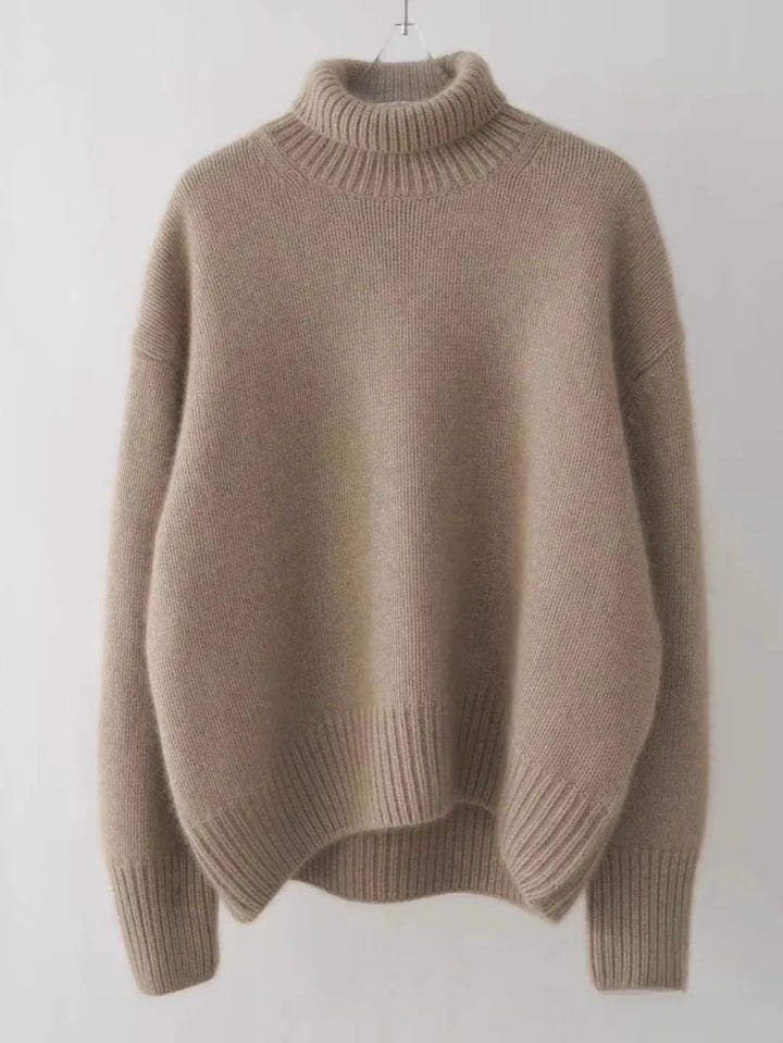 Berg-Feldt | Pullover - Damen Herbst Luxe Kaschmir Rollkragenpullover