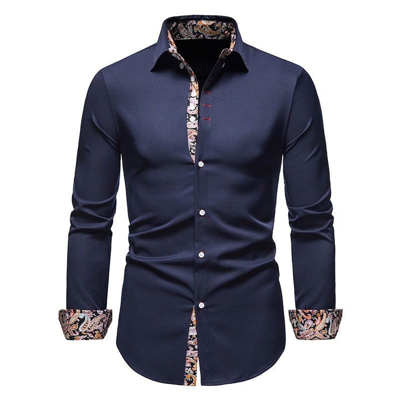 Polo à manches longues pour homme Derick - Élégant