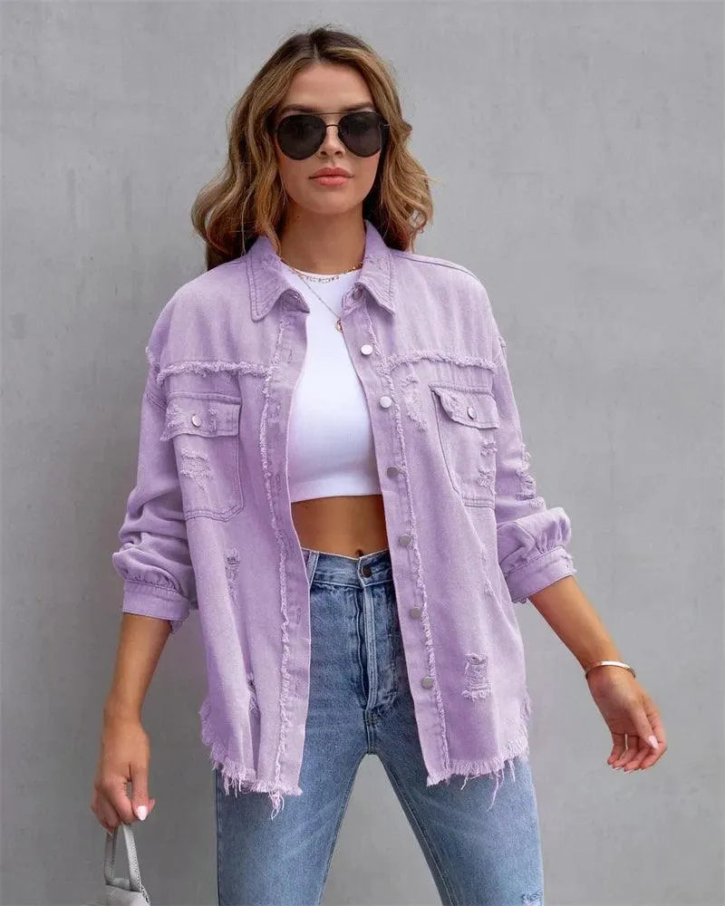 Berg-Feldt | Übergroße Denim Jacke für Damen