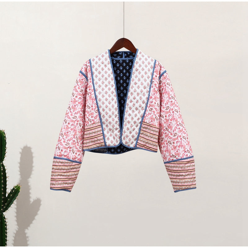 Berg-Feldt | Damenjacke mit Blumenmuster
