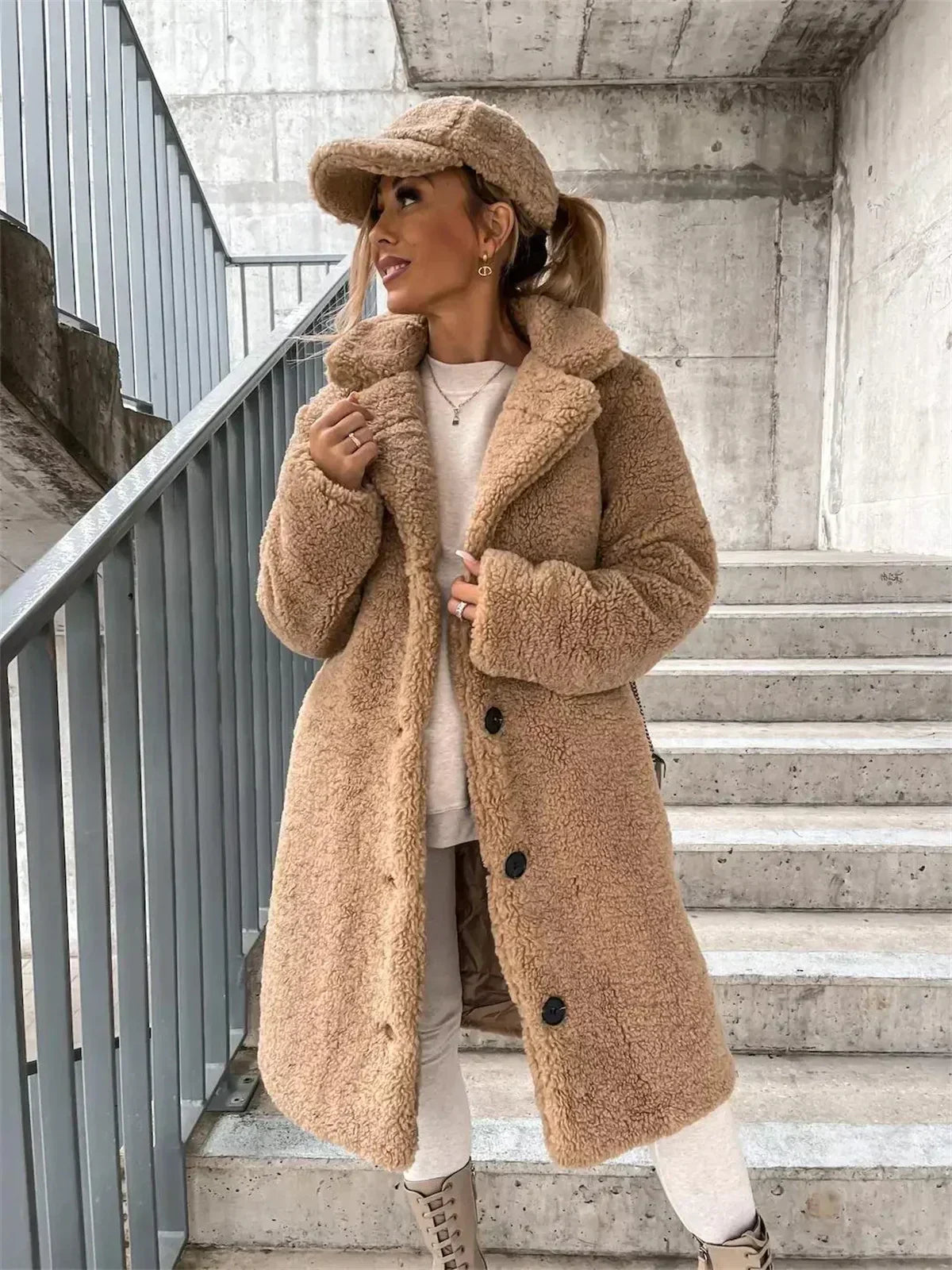 Berg-Feldt | Damen-Strickjacke, lang & modisch