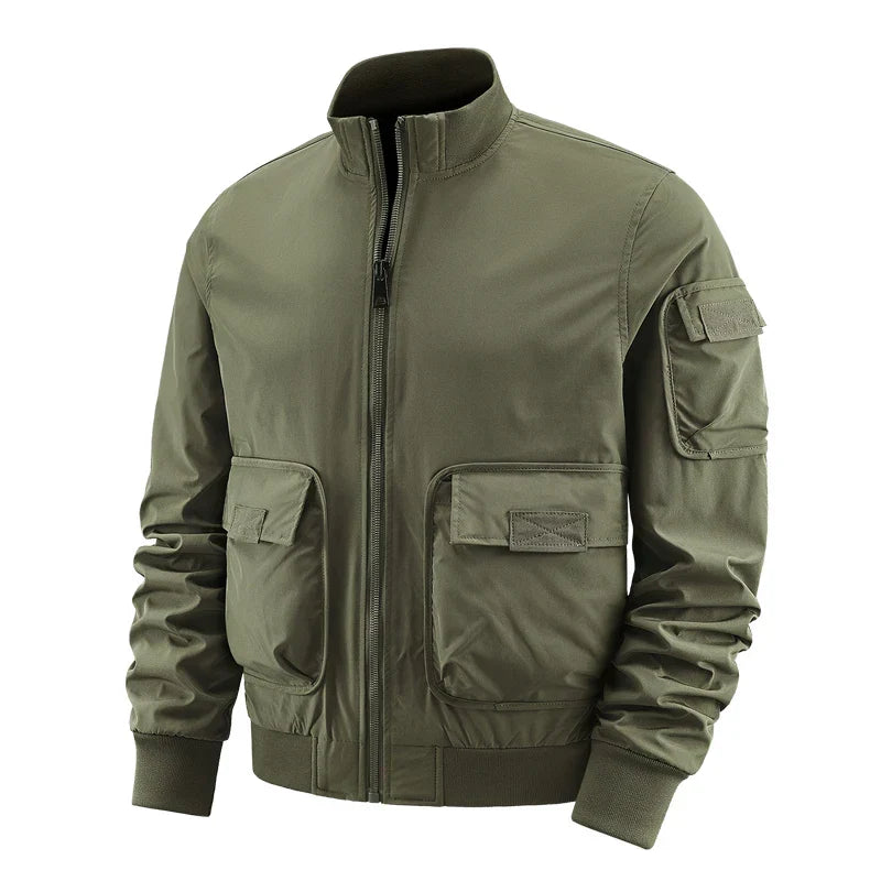 Bomber blouson cargo décontracté pour homme Aubert