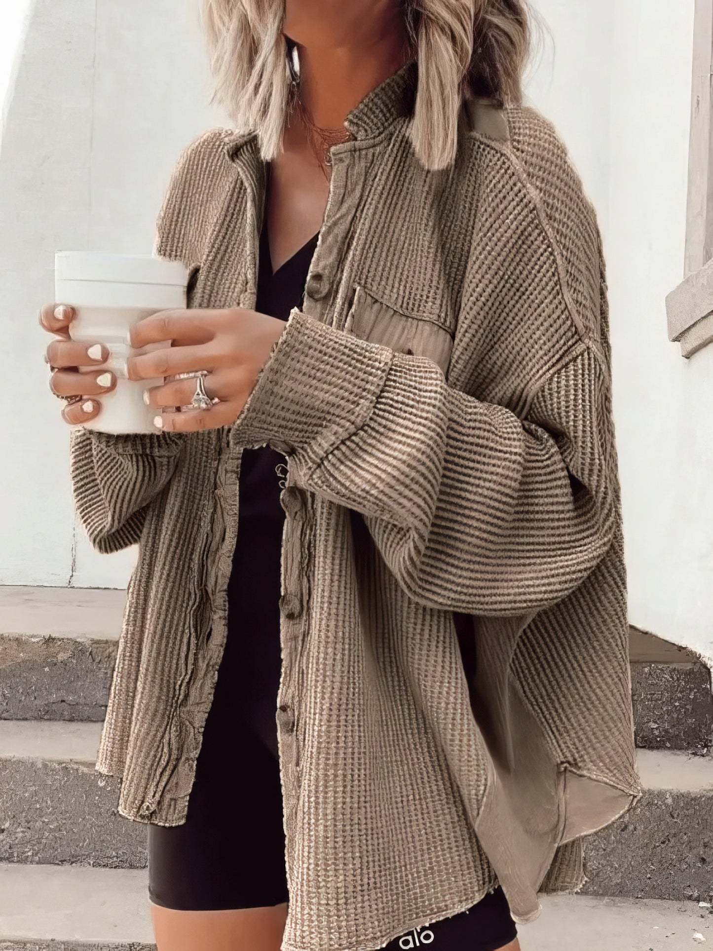 Berg-Feldt | Lässige Hemdjacke Aus Weichem Stoff
