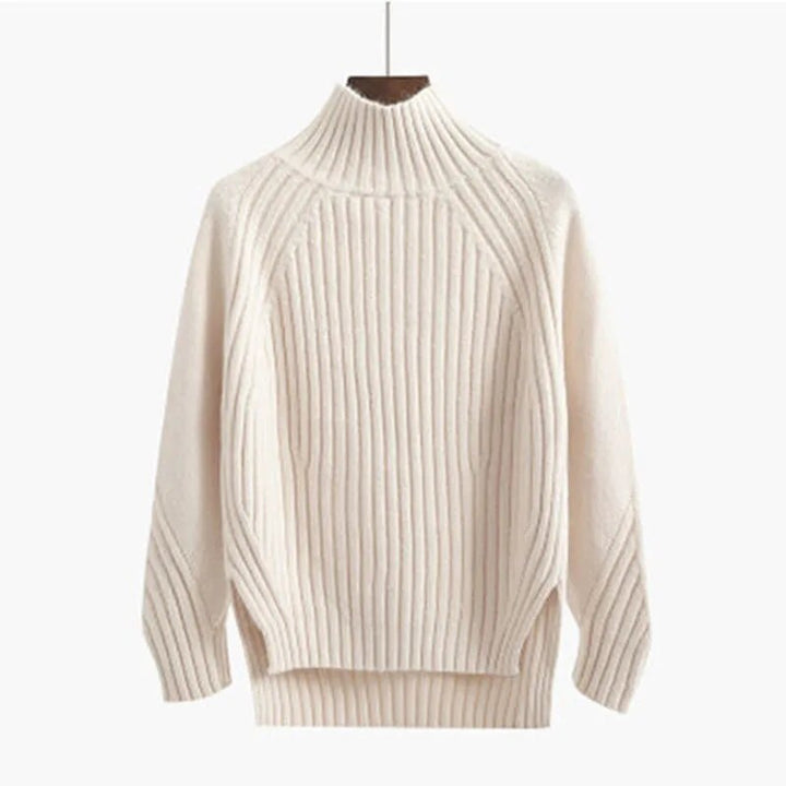Berg-Feldt | Strickpullover mit Halbem Rollkragen