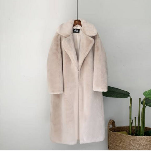Berg-Feldt | Manteau Long Doux en Peluche pour Femme