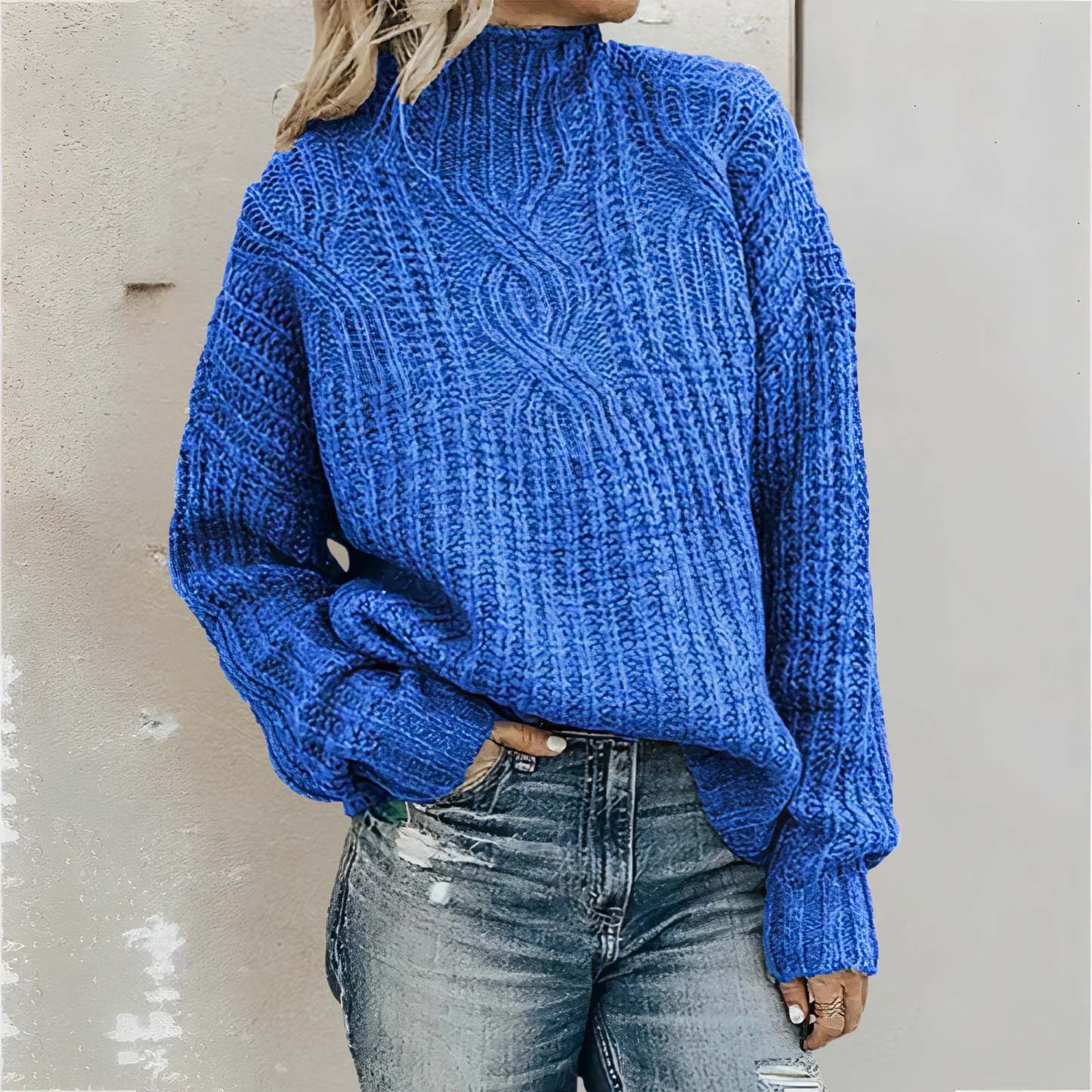Pull en maille douce Sloane