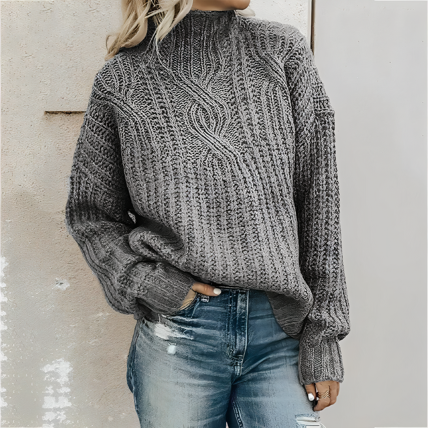 Pull en maille douce Sloane