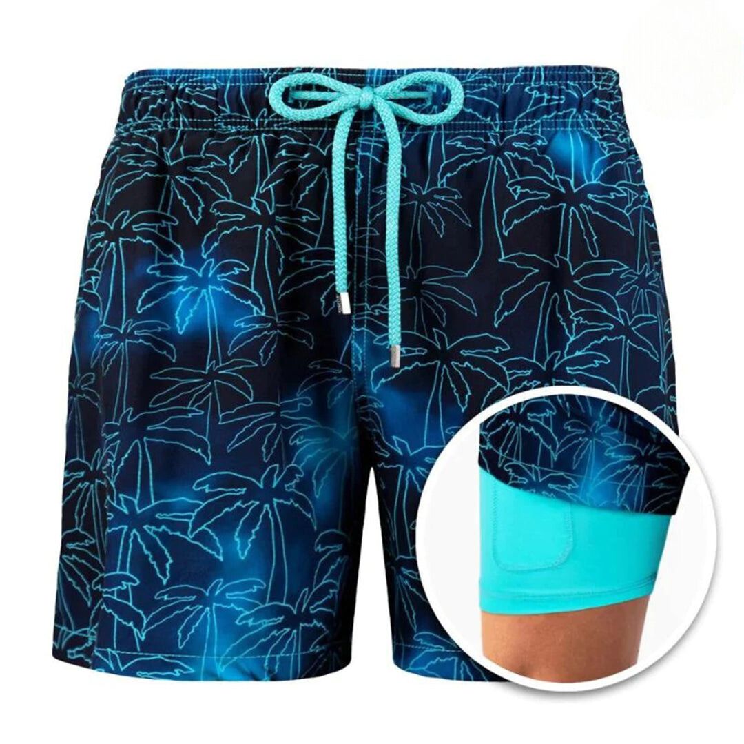 Short de bain avec doublure de compression - Jake