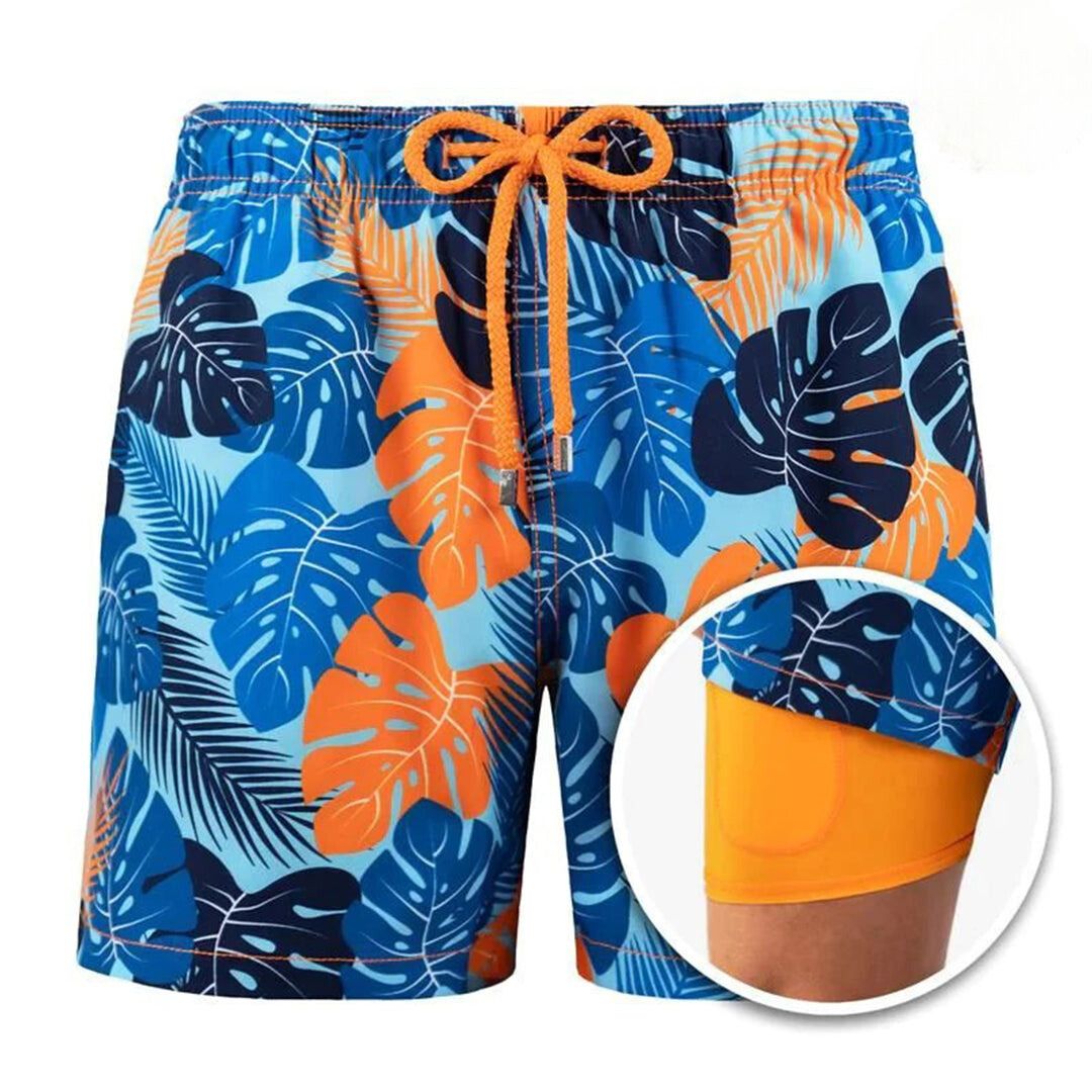 Short de bain avec doublure de compression - Jake