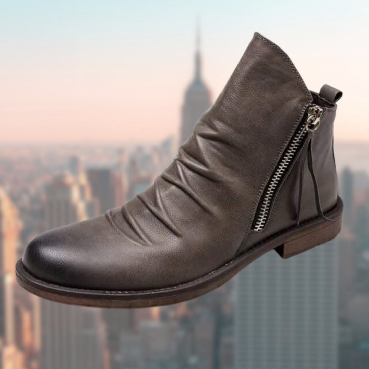 Berg-Feldt | Lederstiefel mit Glattem Finish