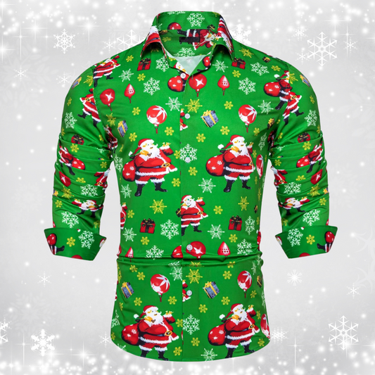 Zai - Weihnachts-Shirt mit Grafikdruck