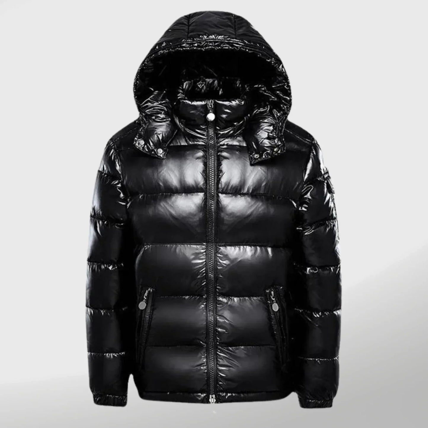 Berg-Feldt | Elegante Lange Puffy Winterjacke