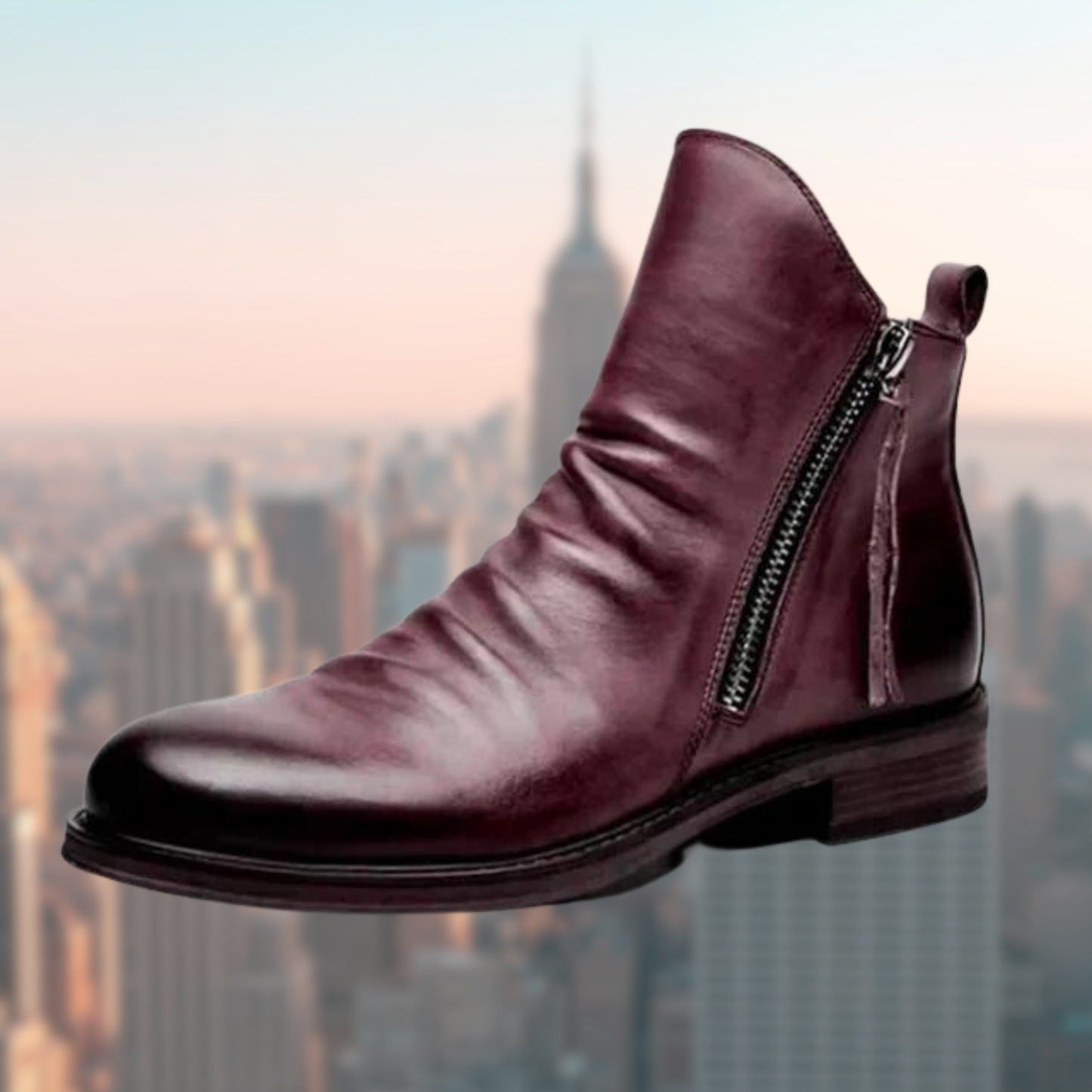 Berg-Feldt | Lederstiefel mit Glattem Finish