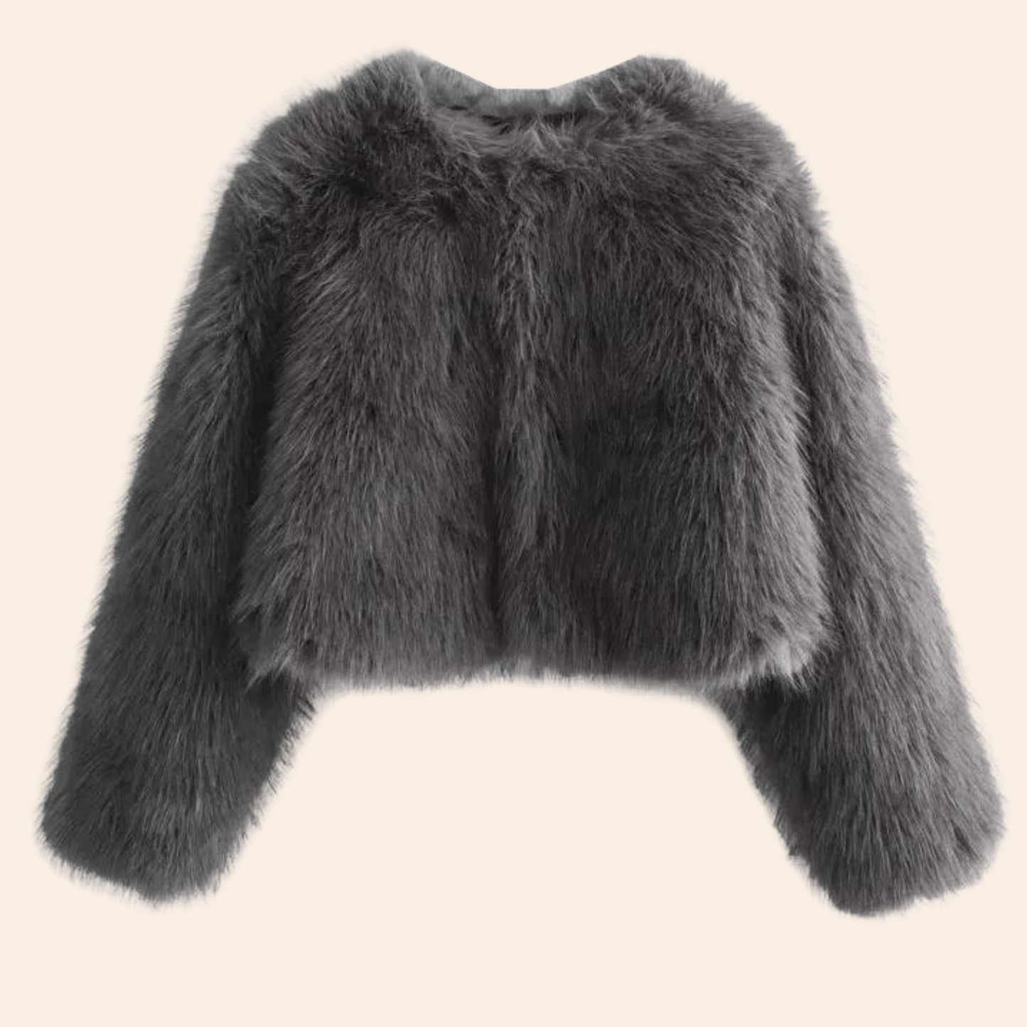 Berg-Feldt | Manteau court d'hiver en fausse fourrure