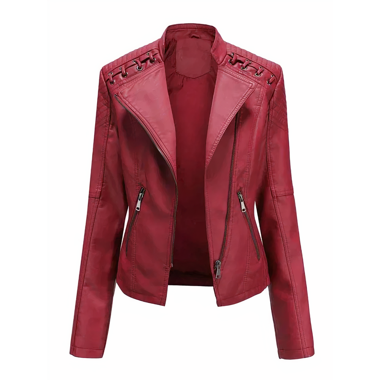 Blouson en cuir Stella pour femme