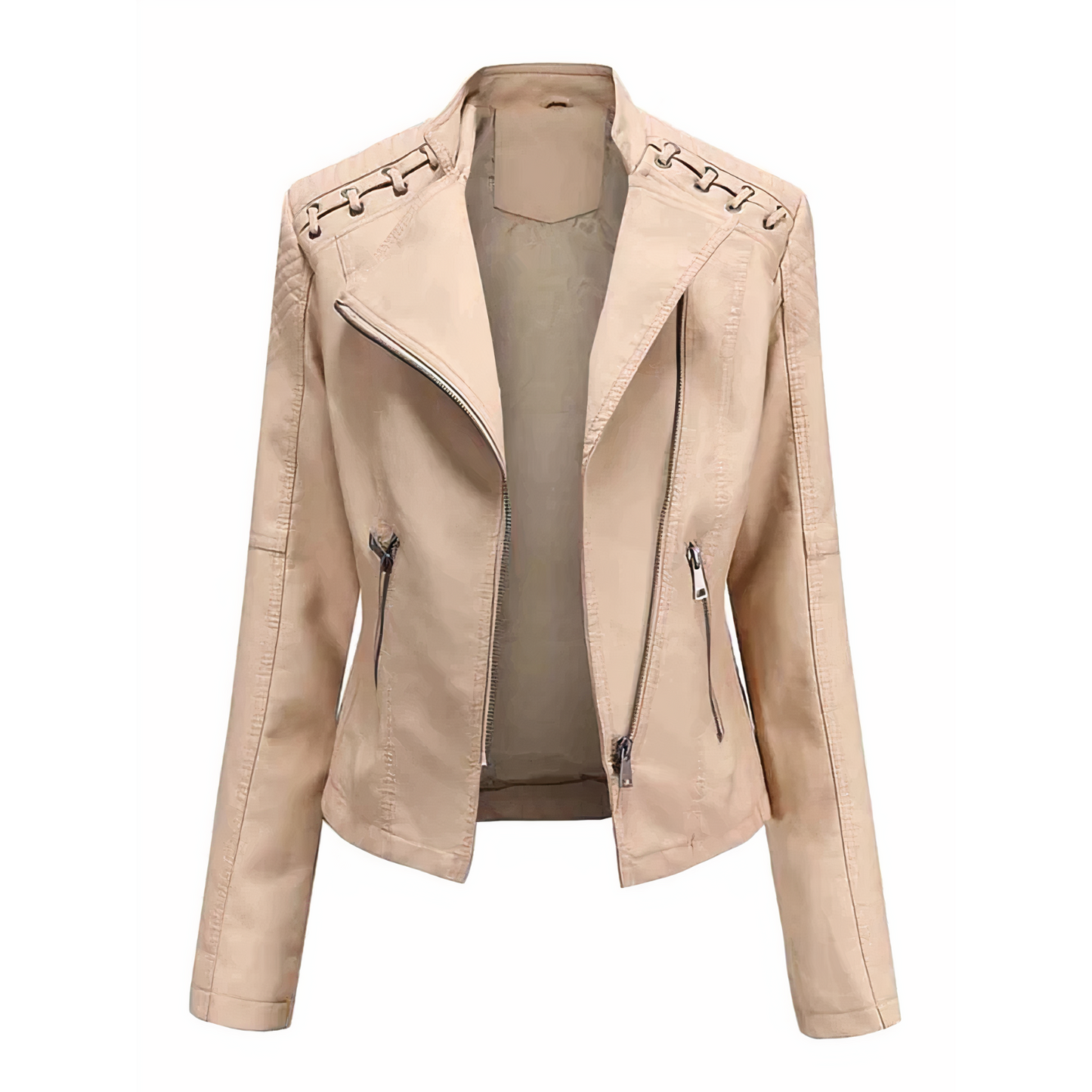 Blouson en cuir Stella pour femme