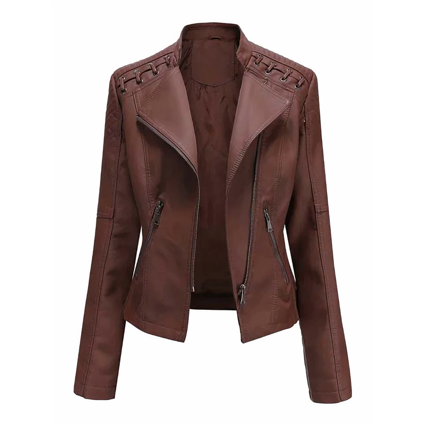 Blouson en cuir Stella pour femme