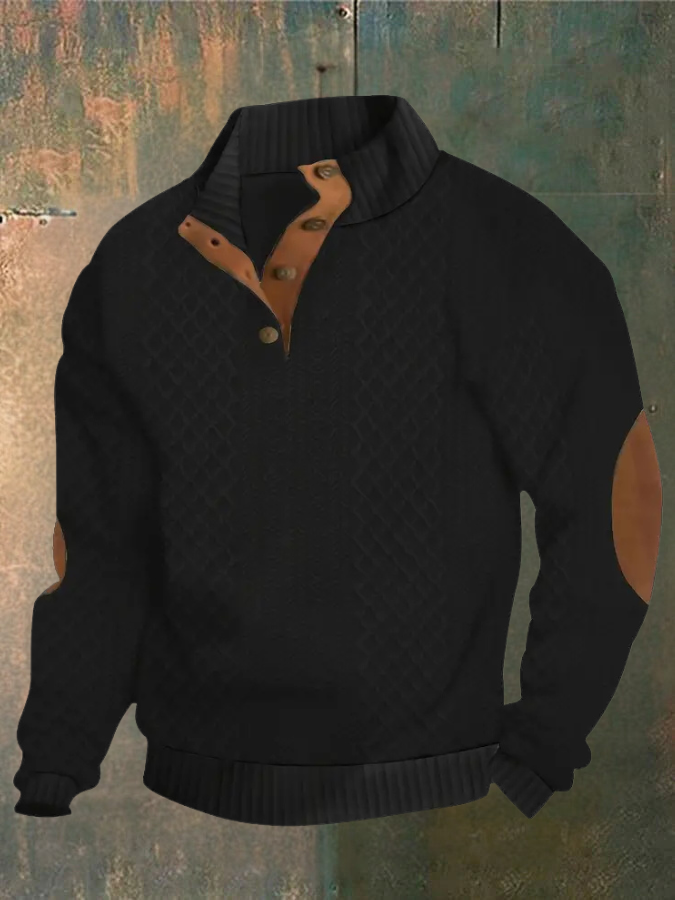 Comfortable long-sleeved sweater (IAN)