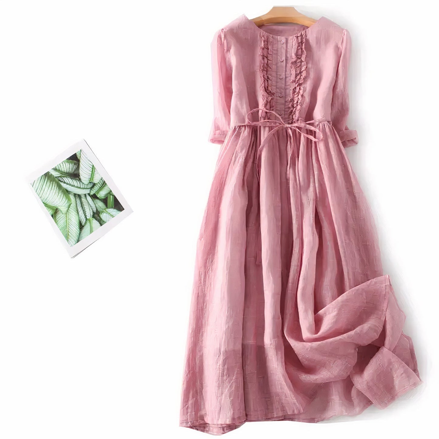 Robe en lin chic Suz