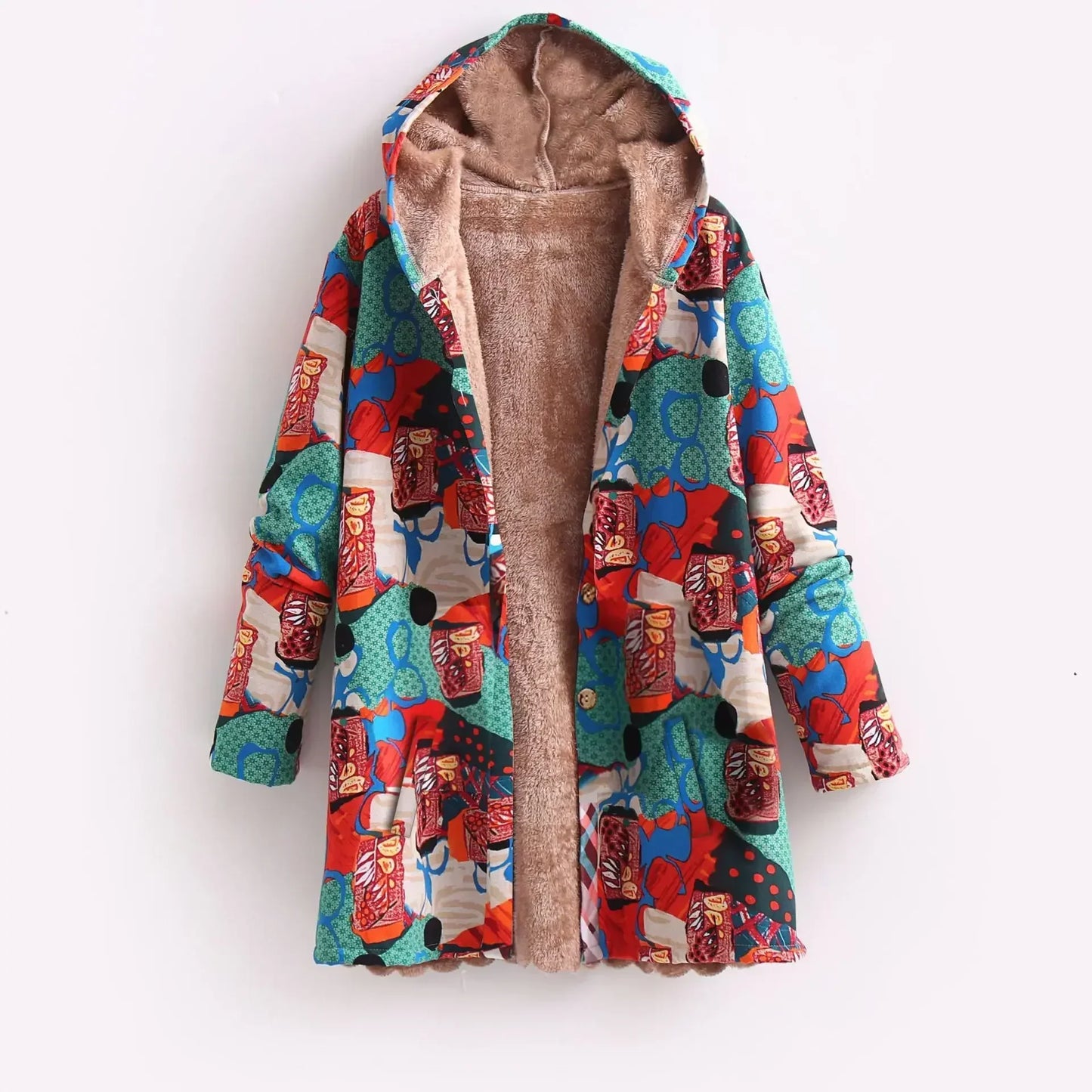 Berg-Feldt | Fleecejacke für Damen - mit Kapuze