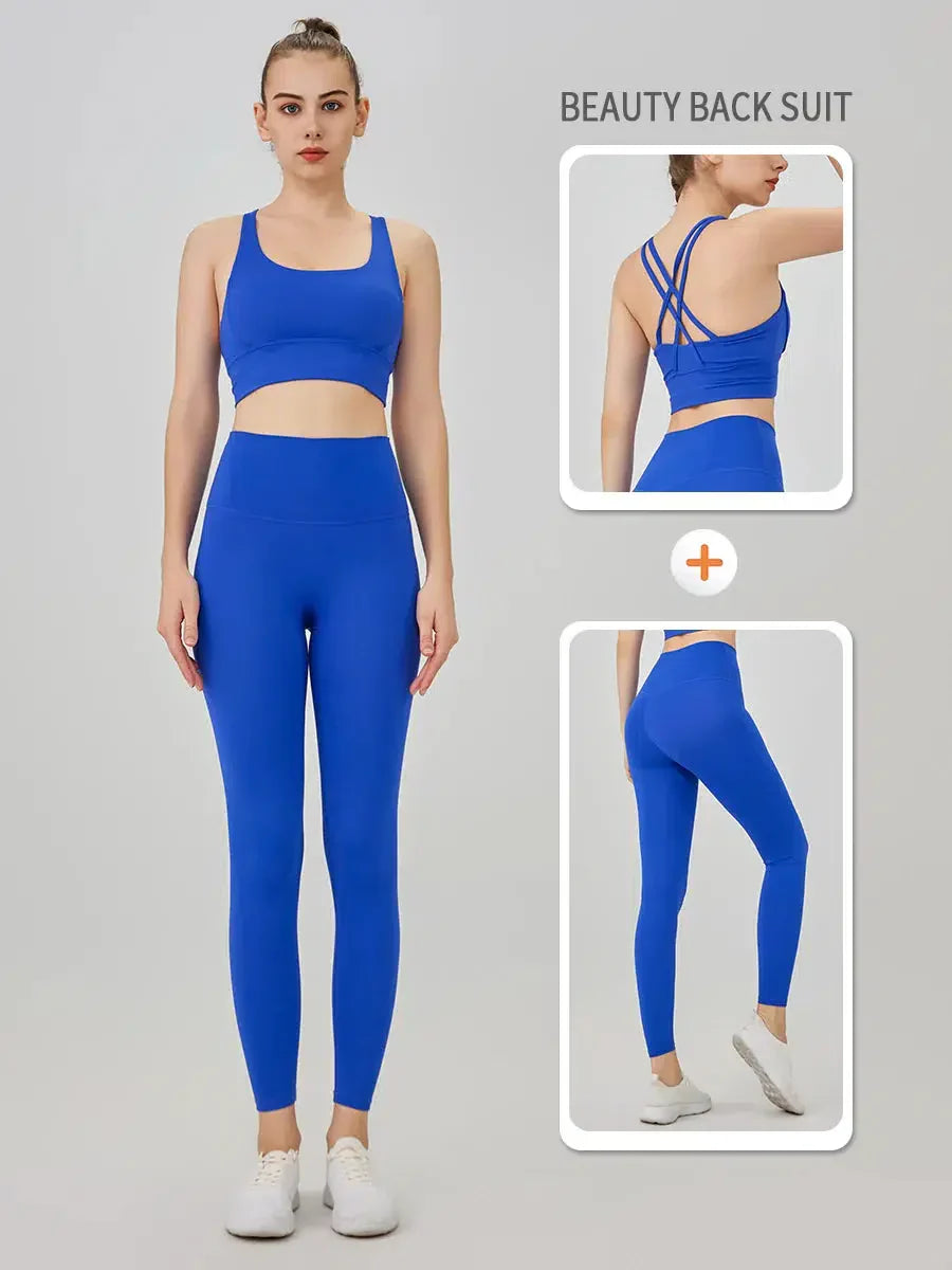 Berg-Feldt Ensemble de yoga pour femme : survêtement 2 pièces
