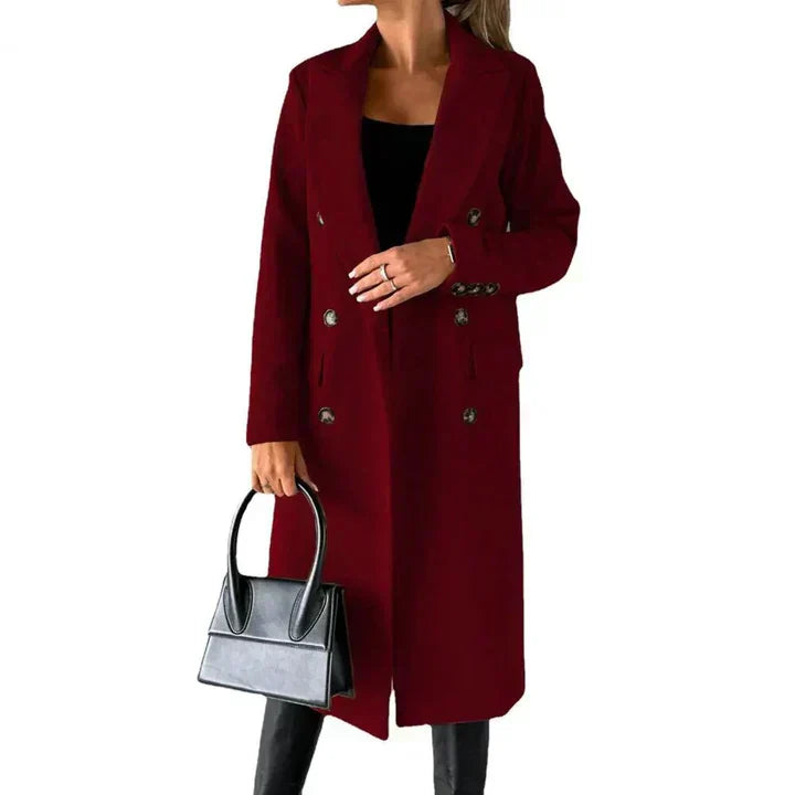 Berg-Feldt | Manteau d'hiver à revers, alliant chaleur et touche de mode