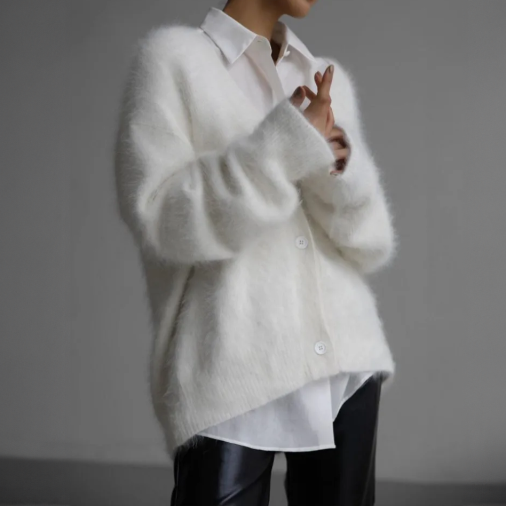 Cardigan doux pour femme