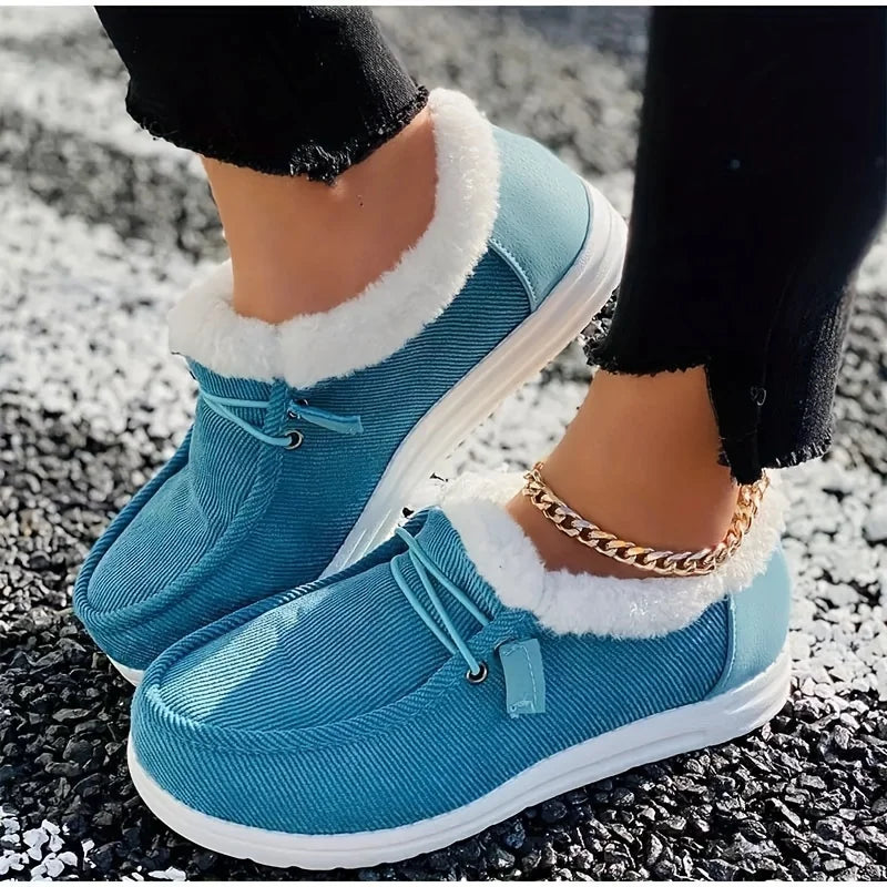 Berg-Feldt | Chaussures d'hiver en velours épais