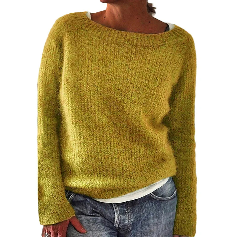 Berg-Feldt | Loser Strickboot Hals Pullover