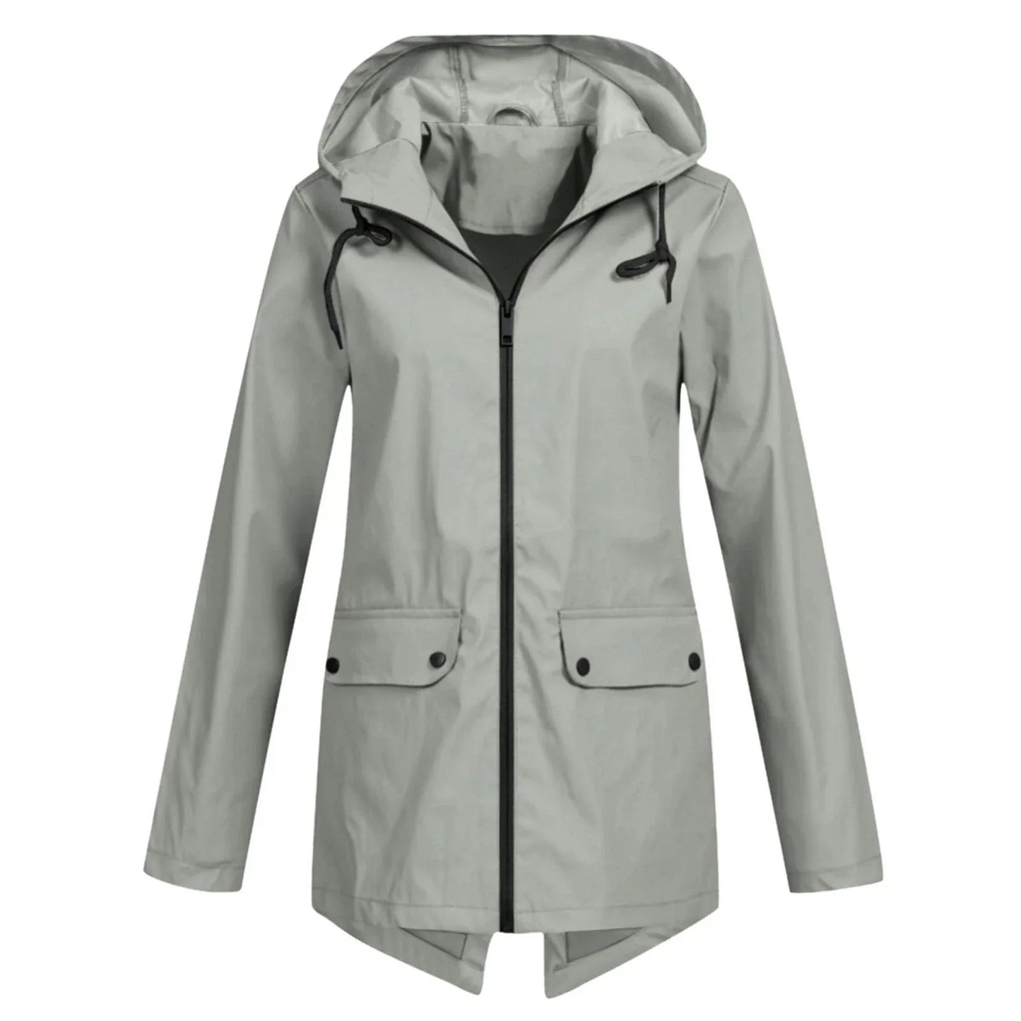 Berg-Feldt | Lässige Wasserdichte Damenjacke mit Kapuze und Reißverschluss Ideal für Herbst Winter