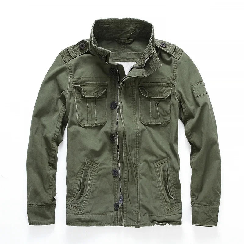 Veste cargo en coton HENNING