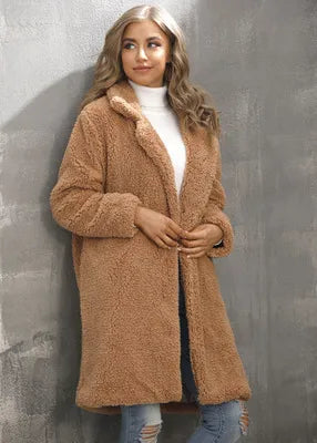 Berg-Feldt | Gemütliche Warme Winterjacke für Frauen mit Offenem Vorderteil