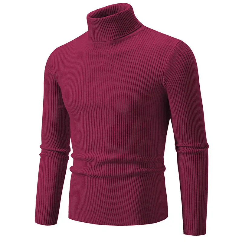 Berg-Feldt | Rollkragenpullover Baumwolle Stilvoll, Warm