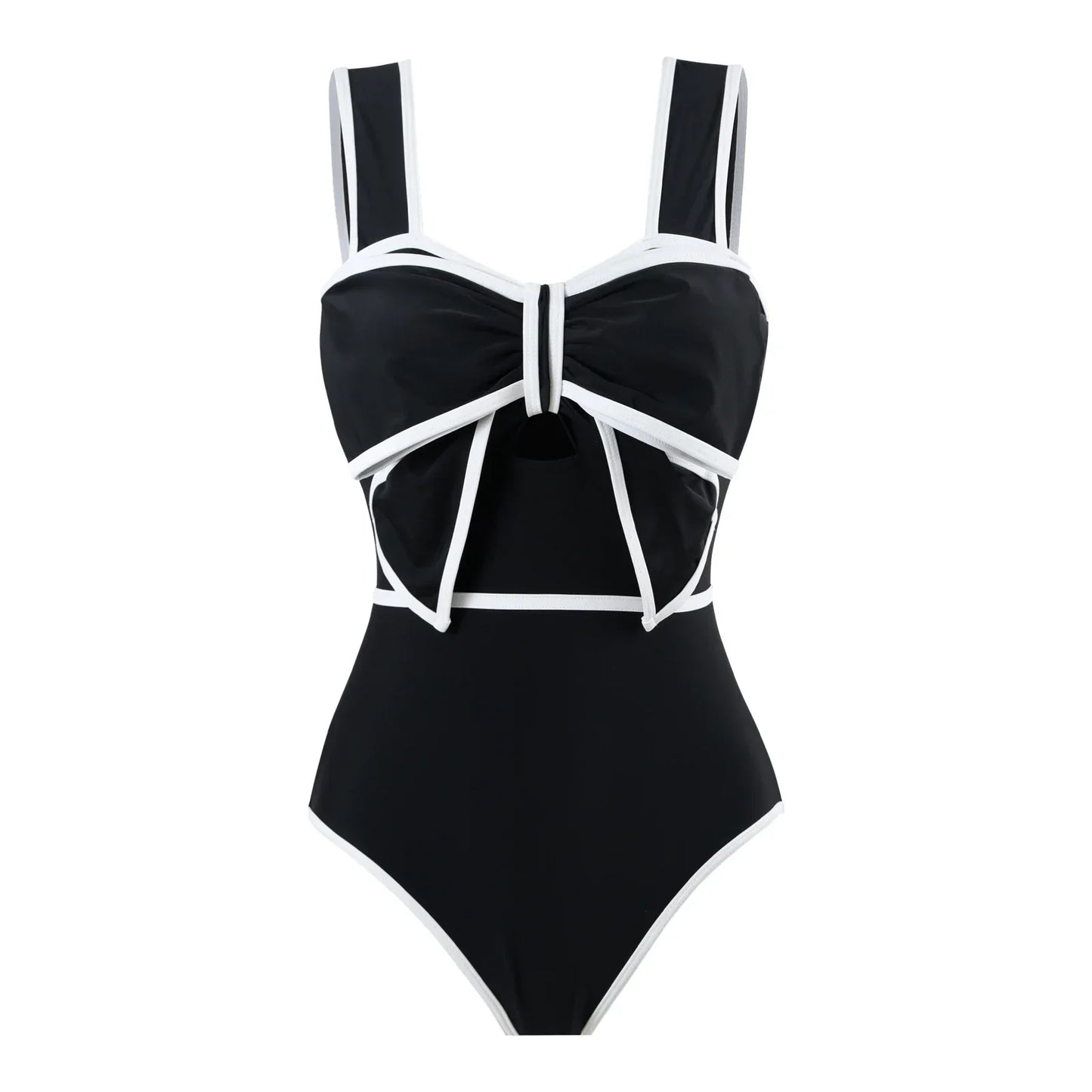 Berg-Feldt Maillot de bain une pièce à nœud pour l'été