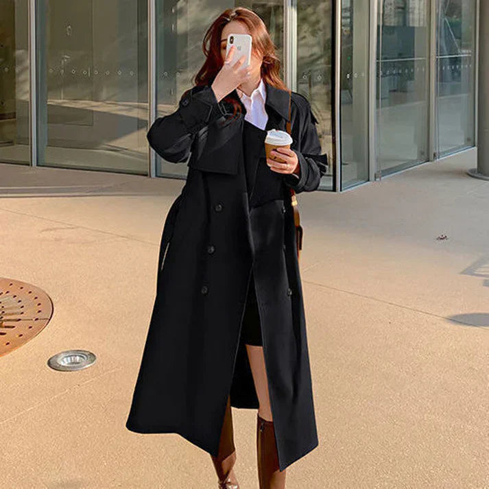 Berg-Feldt | Trenchcoat mit Doppelten Knopfreihen Kornelia