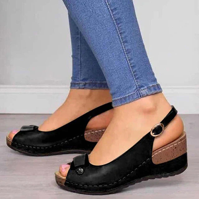 CAROLINA : Sandales orthopédiques avec talons souples et rembourrés