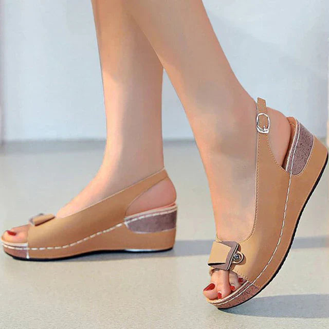 CAROLINA : Sandales orthopédiques avec talons souples et rembourrés
