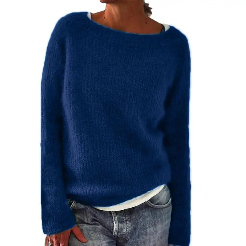 Berg-Feldt | Loser Strickboot Hals Pullover