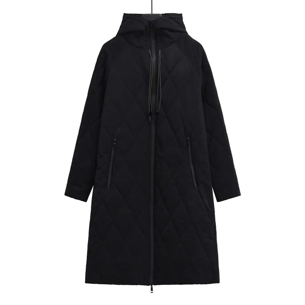 Berg-Feldt | Veste mi-longue décontractée avec détails zippés